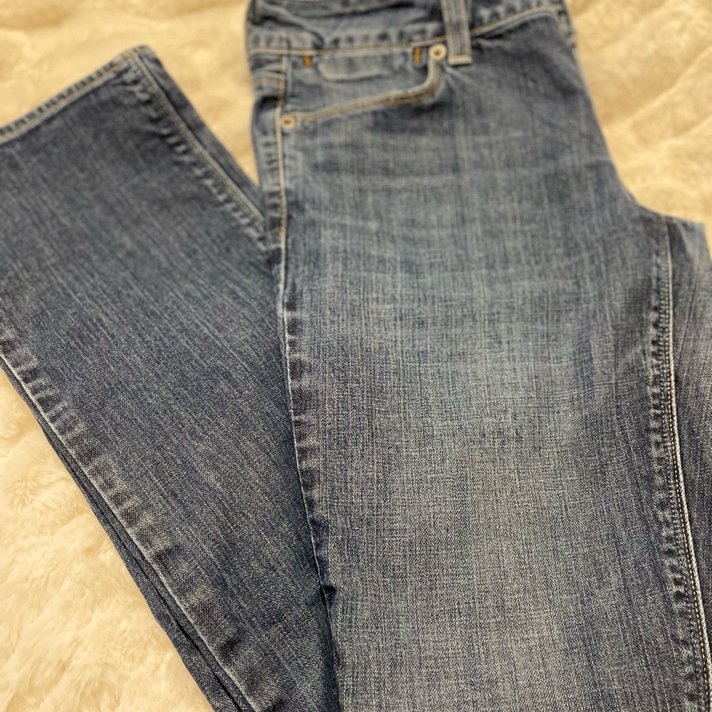 GUC Vintage American Eagle Jeans Straight Cut Size 4 - Picture 3 of 3